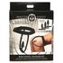 Bum-Tastic Anal Plug Set with Harness - Black_