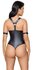 Wetlook Bodysuit - Black_