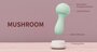 OTOUCH - Mushroom Silicone Wand Vibrator - Teal_