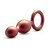 Anal Adventures Matrix - Duo Loop Anal Plug - Copper_