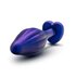 Anal Adventures Matrix - Wavy Bling Anal Plug - Sapphire_