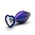 Anal Adventures Matrix - Wavy Bling Anaal Plug - Sapphire_