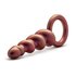 Anal Adventures Matrix - Spiral Loop Anal Plug - Copper_