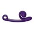 Snail Vibe Curve Duo Vibrator - Purple_