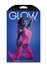 Captivating Halter Catsuit and G-string - Neon Pink_
