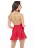 Dolled Up 2-piece Halter Set - Red_