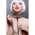Platinum Bound Chained Collar with Leash_