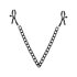 Nipple Clamps with Chain - Black_