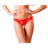 Red lace string with open crotch_
