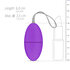 Easytoys Remote Control Vibrating Egg - Purple_