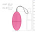 Easytoys Remote Control Vibrating Egg - Pink_