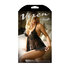 Lace Babydoll Set With Thong - Black_