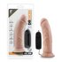 Dr. Skin - Dr. Joe Vibrator With Suction Cup 8'' - Vanilla_