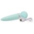 Pillow Talk - Sultry Double Vibrator - Turquoise_