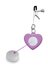 Charmed - Heart Verstelbare Tepelklemmen Met LED Verlichting_