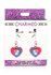 Charmed - Heart Adjustable Nipple Clamps with LED Lights_