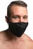 Mouth-Full Dildo Face Mask - Black_