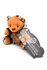 Gagged Teddy Bear Keychain_