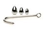 Anal Hook Trainer Set - Zilver_