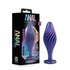 Anal Adventures Matrix - Swirling Bling Anaal Plug - Sapphire_